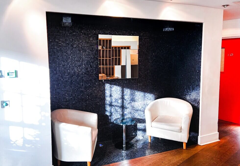 Breakout area at New King’s Road, Etonia Ltd in Fulham