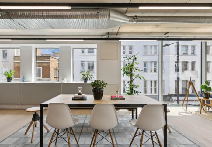 Client breakout area - Fulham Broadway, Romulus Shortlands Limited in London