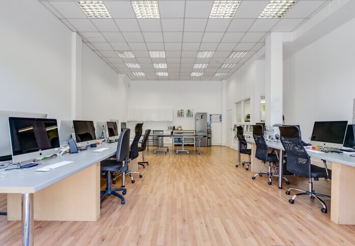 Dedicated workspace, Peterborough Road, Etonia Ltd in Fulham