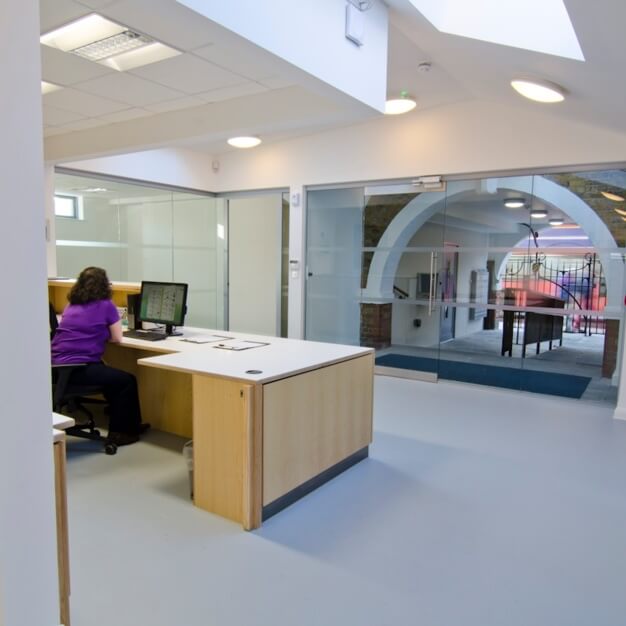 Reception at Dawes Road, Sobus in Fulham