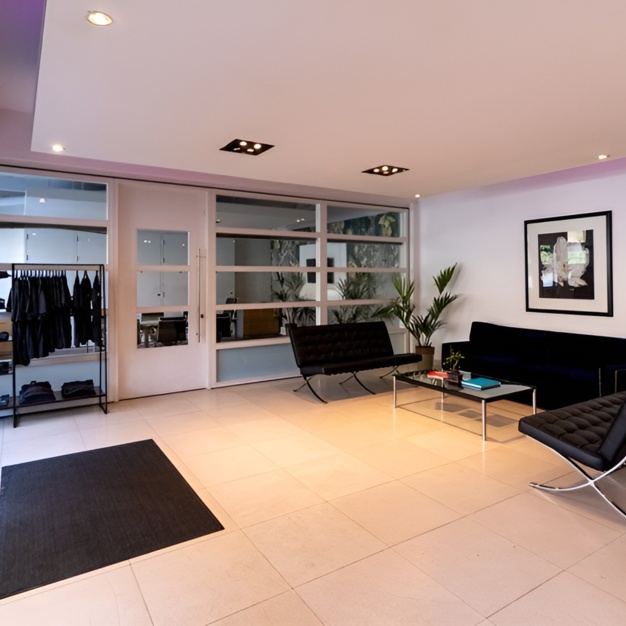 Reception in Peterborough Road, Matrix Studios, Fulham