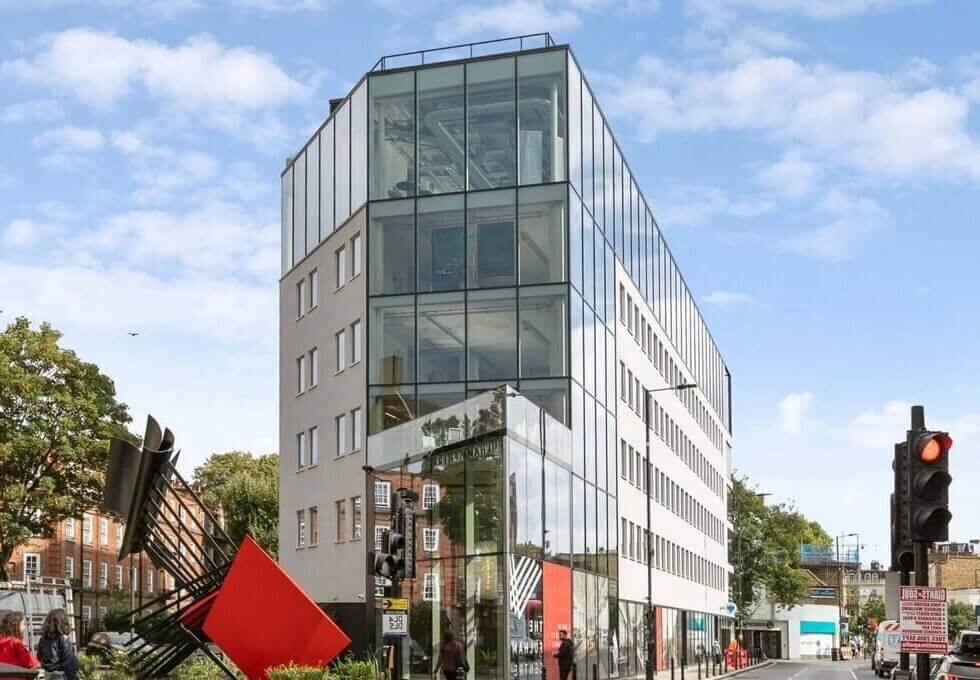The building at Fulham Broadway, Romulus Shortlands Limited in Fulham
