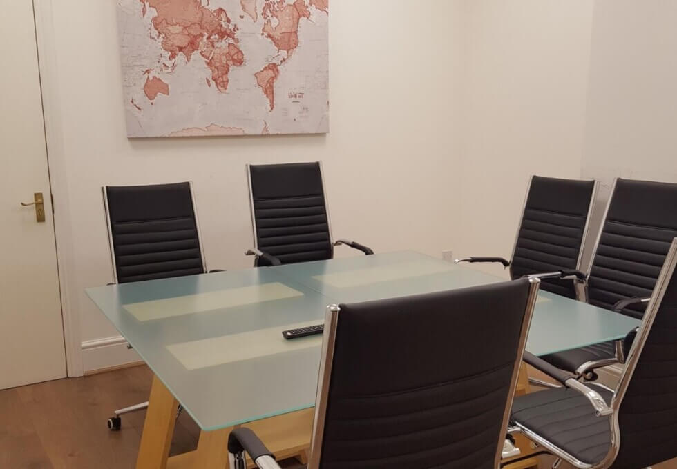The meeting room at New King’s Road, Etonia Ltd in Fulham
