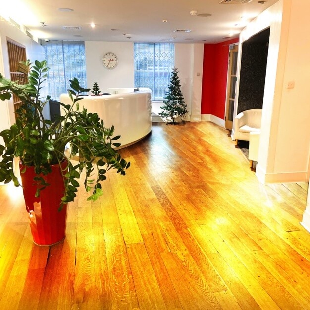 The reception at New King’s Road, Etonia Ltd in Fulham