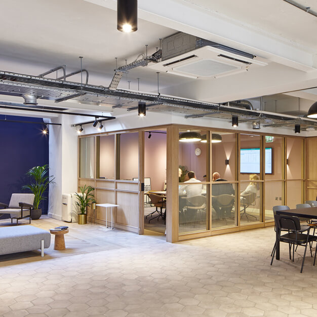 Breakout space for clients - Great Portland Street, FORA in Great Portland St