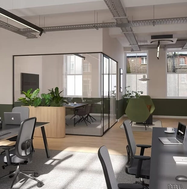 Dedicated workspace in Great Portland Street, RX (Great Portland St)