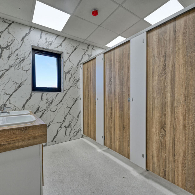 Bathroom facility at Lyon Way, Luxural Ltd (Greenford)