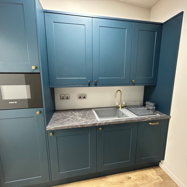 Kitchenette at Lyon Way, Luxural Ltd in Greenford