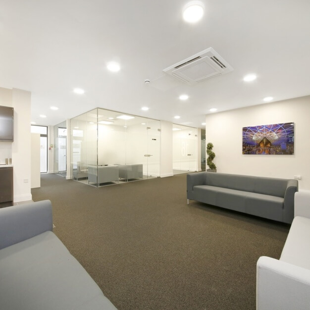 The Breakout area - Creek Road, Curve Serviced Offices (Greenwich)