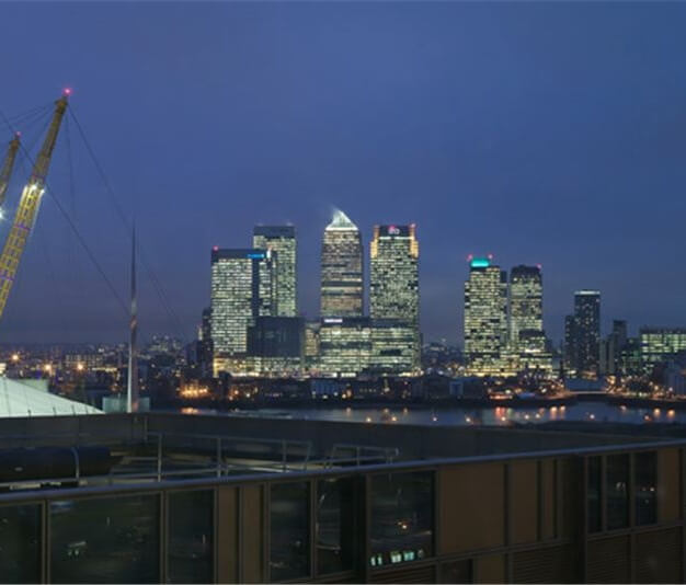 The view at Mitre Passage, Landmark Space in Greenwich