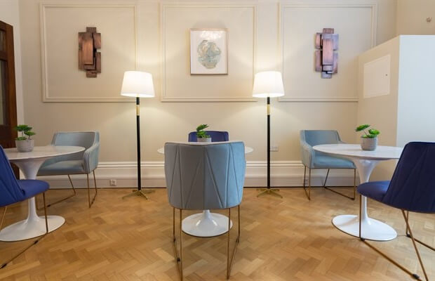 The Breakout area - Grosvenor Gardens, The Boutique Workplace Company (Grosvenor Gardens)