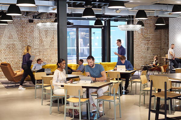 Breakout space - Mare Street, Workspace Group Plc in Hackney