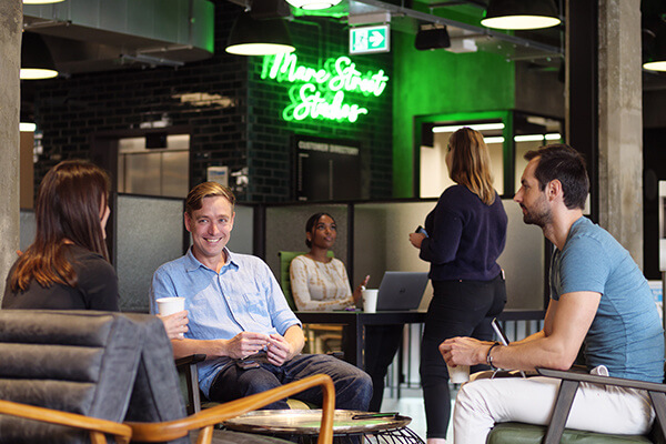 Client Breakout space - Mare Street, Workspace Group Plc in Hackney