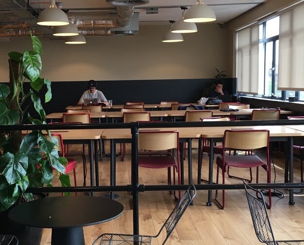 Communal Space at Mare Street, WeWork in Hackney