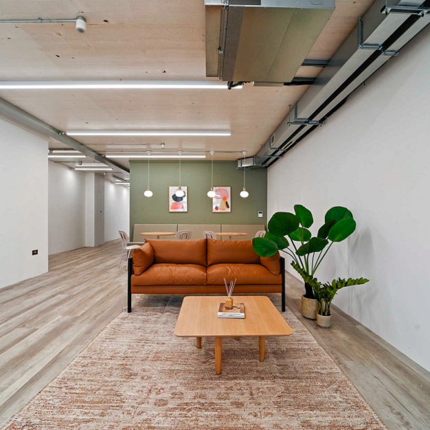 Dedicated breakout space in Martel Place, Base Offices (Hackney)