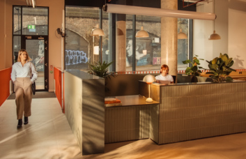 Reception area at Mentmore Terrace, Shoreditch One Ltd (Oneder) in Hackney
