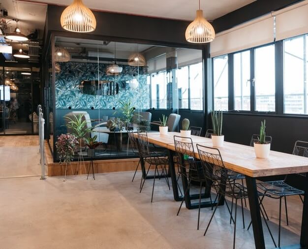 The Breakout area - Mare Street, WeWork (Hackney)
