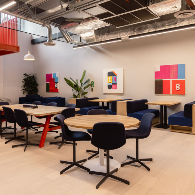 The communal space at Mentmore Terrace in Hackney (Oneder)