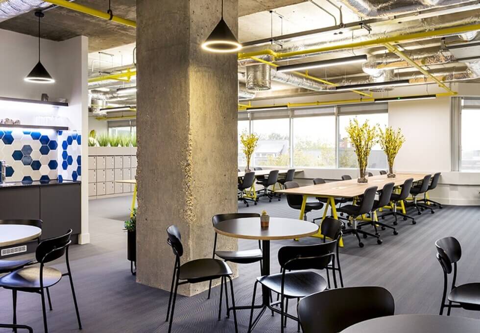 A breakout area in Shortlands, Romulus Shortlands Limited, Hammersmith