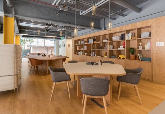 Breakout area at Fulham Palace Road, Regus in Hammersmith