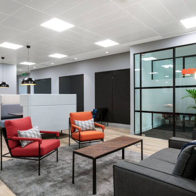 Breakout area in Hammersmith Road, Work.Life Ltd
