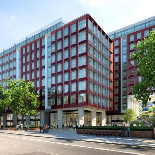 Building external for Hammersmith Road, Industrious UK Holdings Ltd, Hammersmith