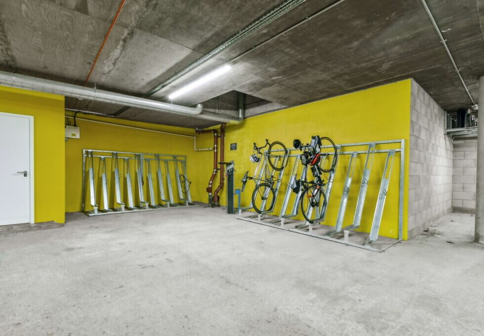 Cycle storage at Beadon Road, Romulus Shortlands Limited, Hammersmith