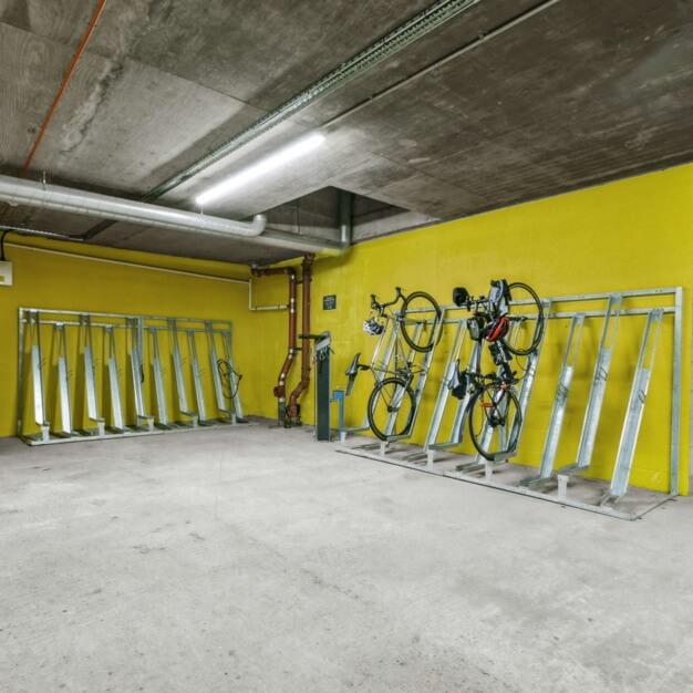 Cycle storage at Beadon Road, Romulus Shortlands Limited, Hammersmith