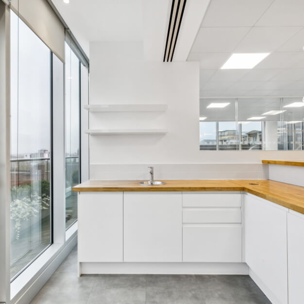 Kitchenette at Beadon Road, Romulus Shortlands Limited in Hammersmith