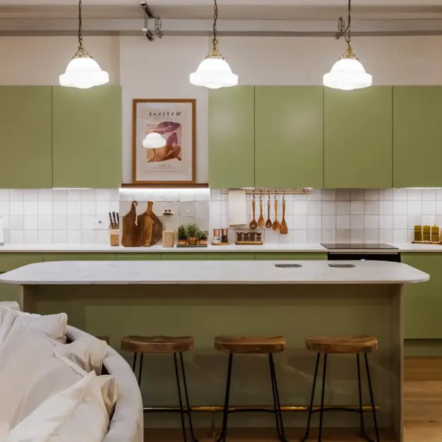 Kitchenette at Iffley Road, Agate Properties Limited in Hammersmith