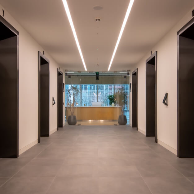 Lifts in Hammersmith Road, Industrious UK Holdings Ltd, Hammersmith