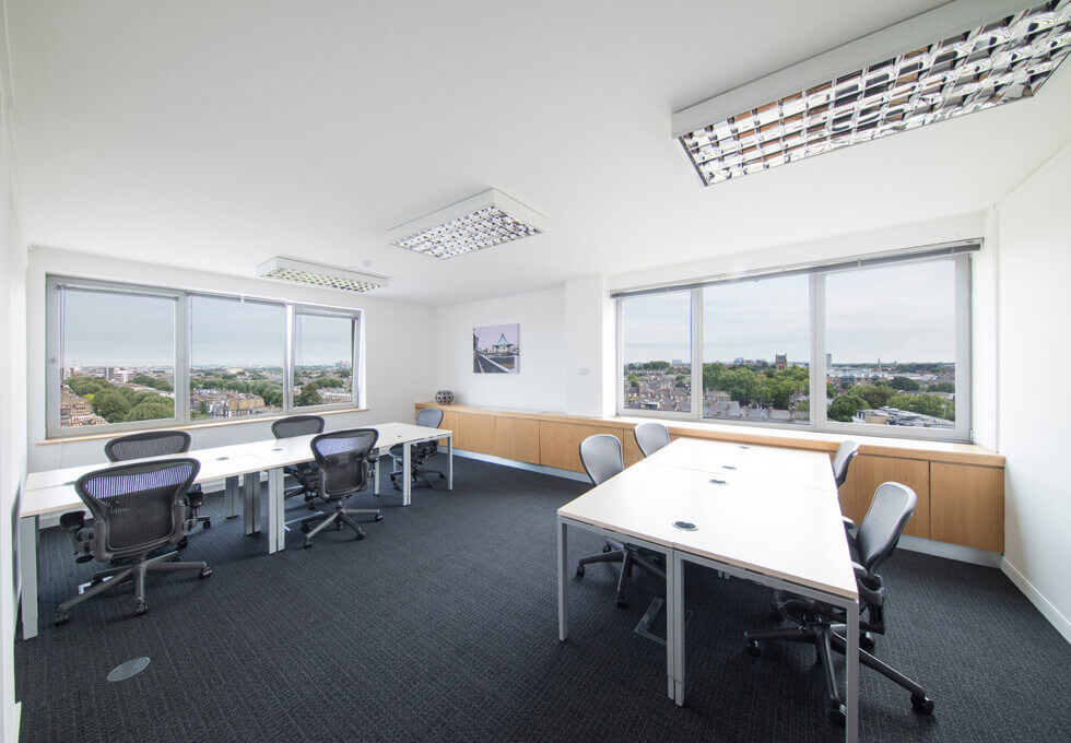 Private workspace, Hammersmith Grove, Regus in London