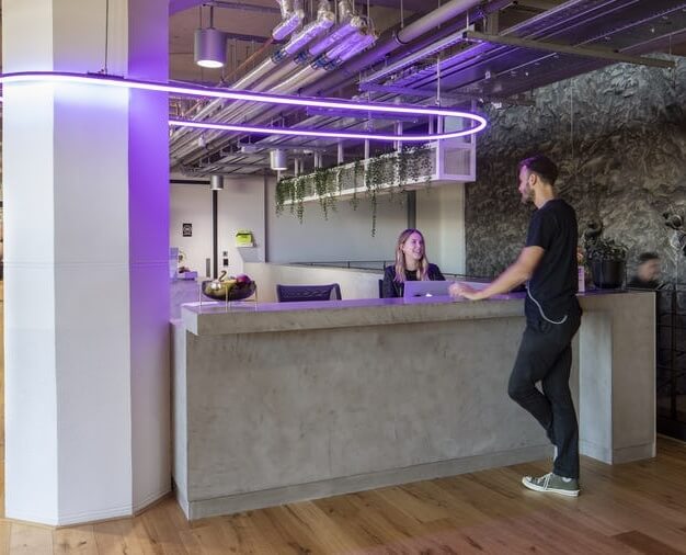 Reception - Shepherds Bush Road, WeWork in Hammersmith