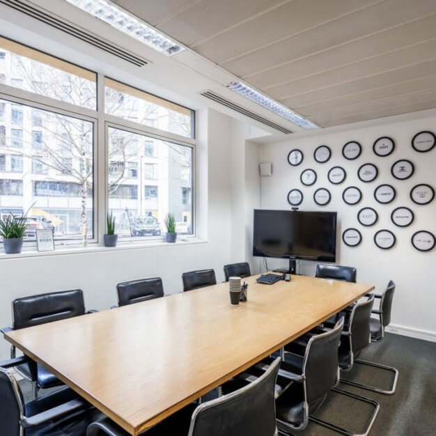 The meeting room at Hammersmith Grove, Romulus Shortlands Limited in Hammersmith