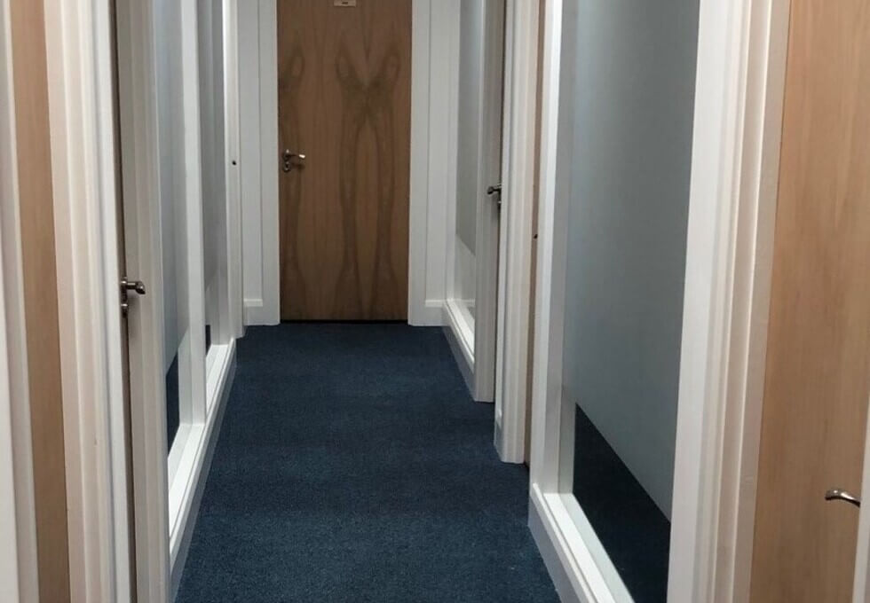 Hallway access at Marlborough Hill, RA Offices, Harrow