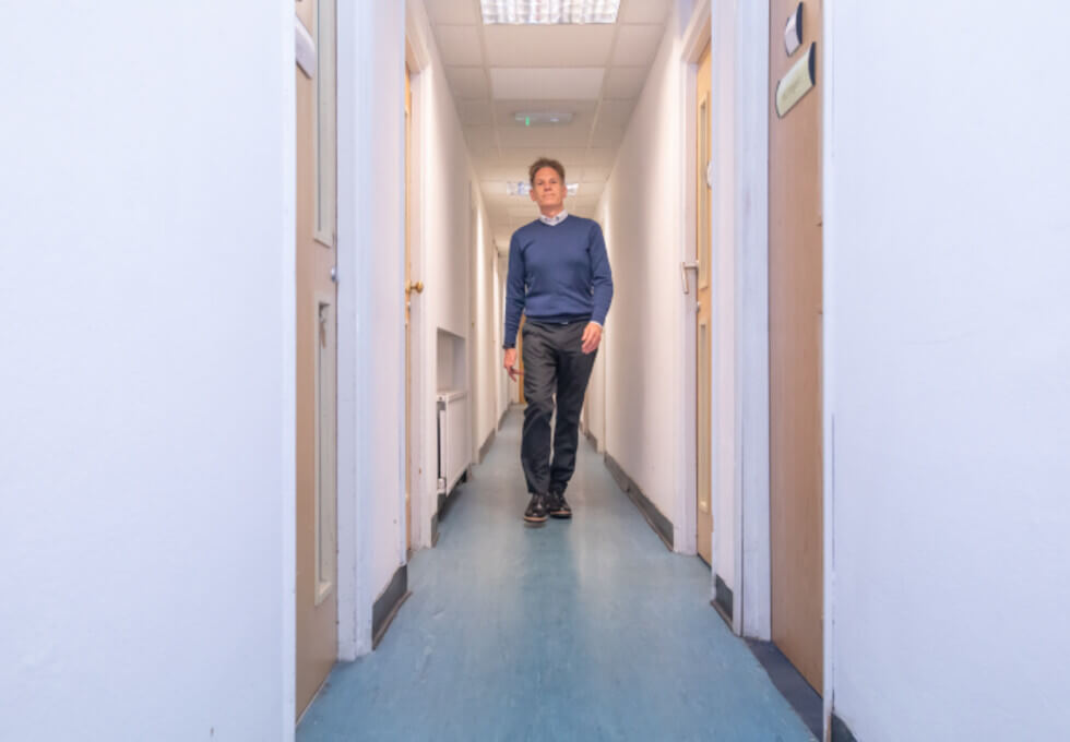 The hallway in Nestles Avenue, Access Storage, Hayes