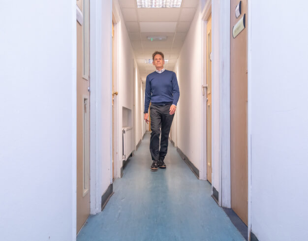 The hallway in Nestles Avenue, Access Storage, Hayes