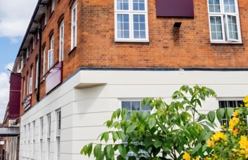 Building external for Brent Street, Churchill House Business Centre, Hendon