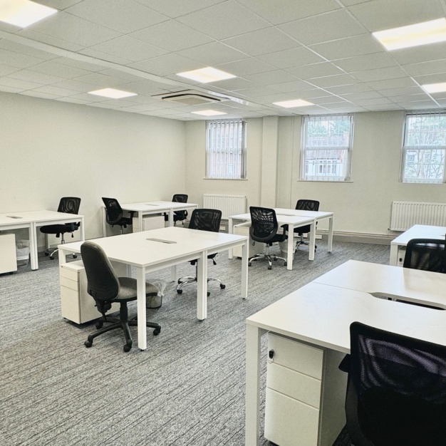 Dedicated workspace, Brent Street, Churchill House Business Centre in Hendon