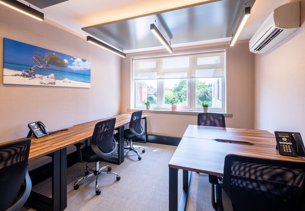 Private workspace in Brent Street, Churchill House Business Centre (Hendon)