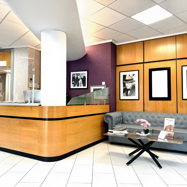 Reception - Brent Street, Churchill House Business Centre in Hendon