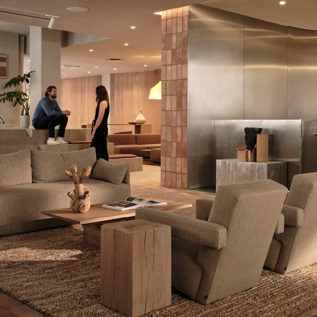 A breakout area in Chancery Lane, FORA, Holborn