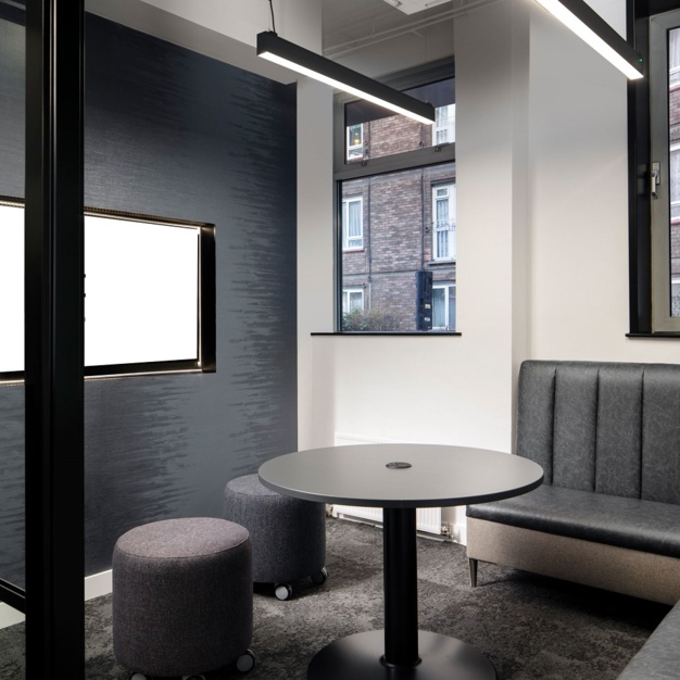 A breakout area in Eagle Street, Metspace London Limited, Holborn