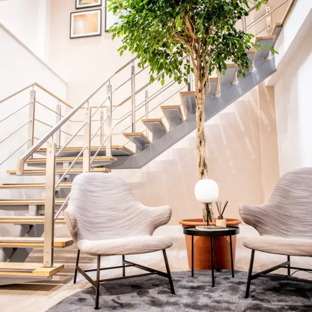 A breakout area in Fulwood Place, X and Why Ltd, Holborn