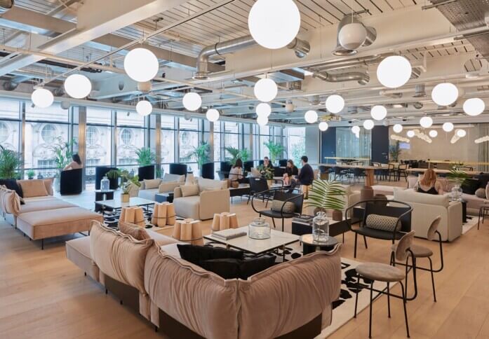 A breakout area in High Holborn, LABS, Holborn