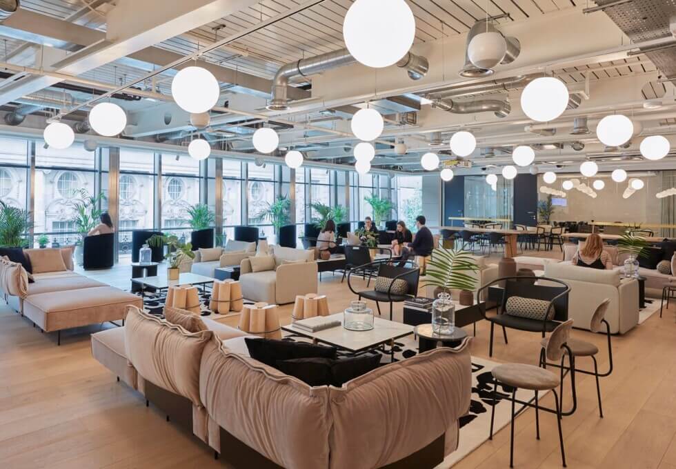 A breakout area in High Holborn, LABS, Holborn