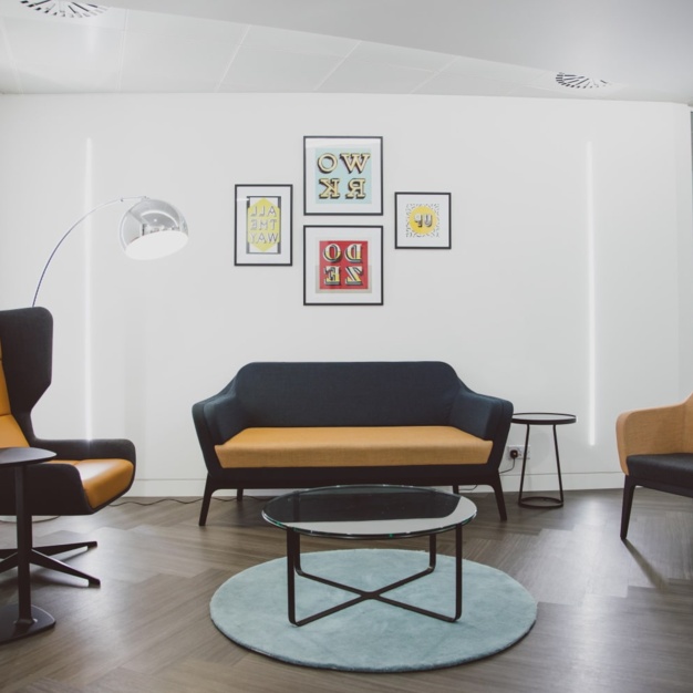 A breakout area in High Holborn, Orega, Holborn