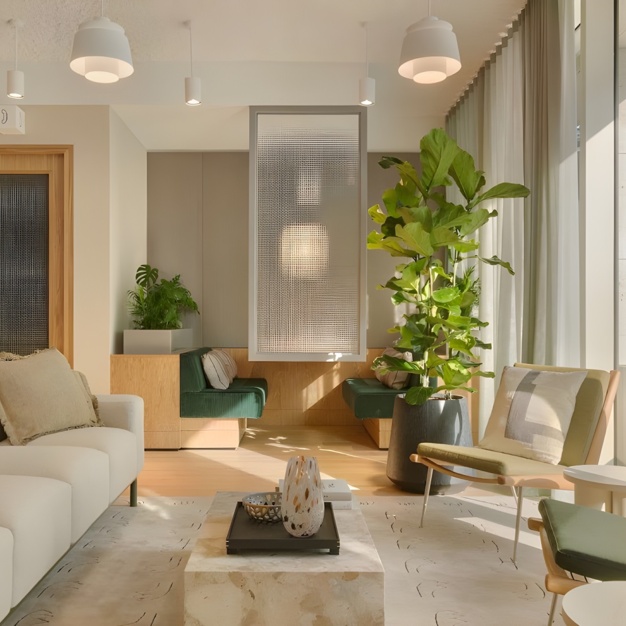 A breakout area in New Street Square, Land Securities Group PLC, Holborn