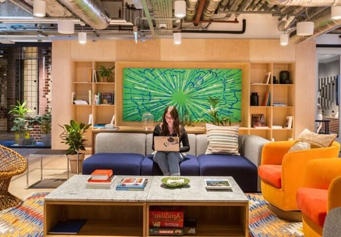 A breakout space - Waterhouse Square, WeWork, Holborn
