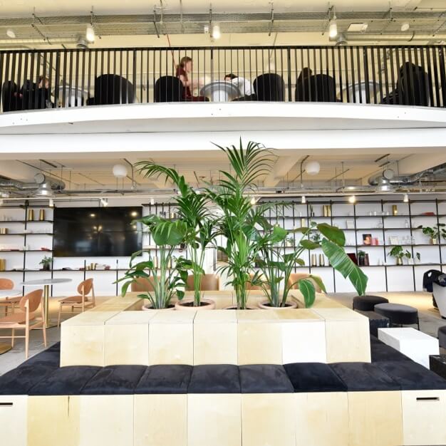 Breakout area at Bloomsbury Way, LABS in Holborn